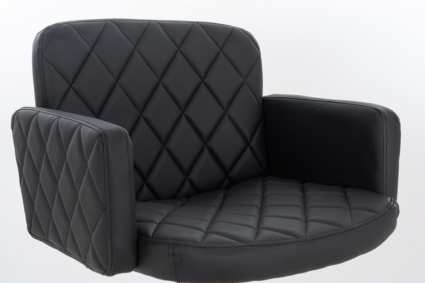 FOTEL HC802N CZARNY CZARNA PODSTAWA