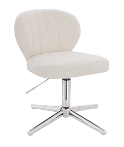 HOKER HR193CROSS KREMOWY BARANEK CHROMOWANA PODSTAWA