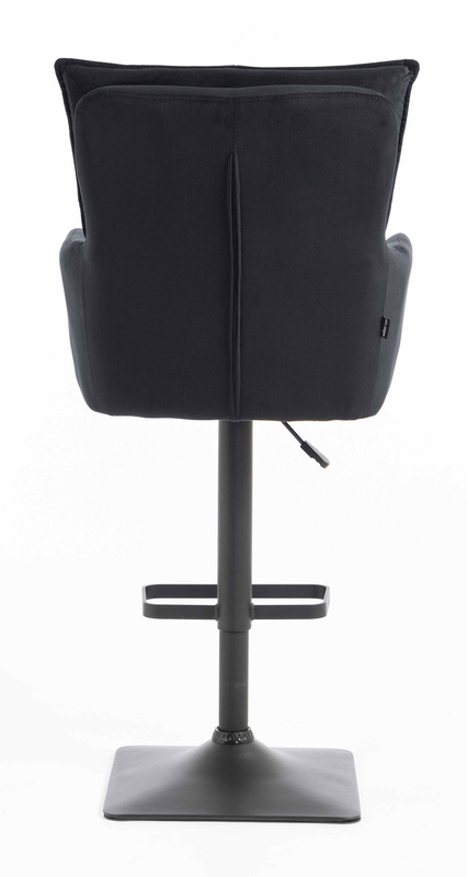 HOKER HR250KW CZARNY WELUR CZARNA PODSTAWA