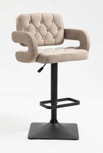 HOKER HR8403KW LATTE WELUR CZARNA PODSTAWA