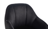 HOKER HR2055K CZARNY WELUR CZARNA PODSTAWA