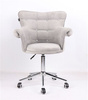 FOTEL HR804CK STALOWY WELUR