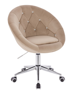 FOTEL HR8516CK LATTE WELUR 