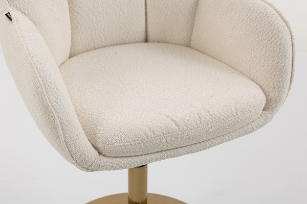 HOKER HR2055N KREMOWY BARANEK ZŁOTA PODSTAWA