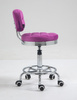 HOKER HR636 FUKSJA WELUR CHROMOWANA PODSTAWA