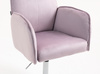 FOTEL HR280N WRZOSOWY WELUR CHROMOWANA PODSTAWA