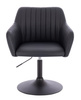 FOTEL HR190N CZARNY CZARNA PODSTAWA