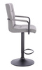 HOKER HR1015WP SZARY CZARNA PODSTAWA