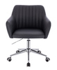 FOTEL HR190K CZARNY CHROMOWANA PODSTAWA
