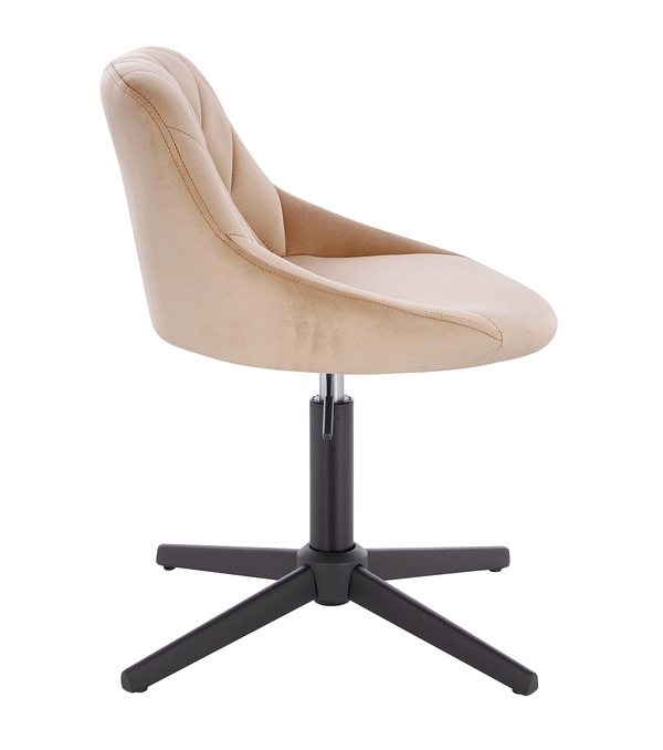 HOKER HR1054CROSS LATTE WELUR CZARNA PODSTAWA