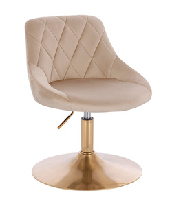 HOKER HR1054N LATTE WELUR ZŁOTA PODSTAWA