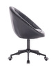 FOTEL HR8516K CZARNY CZARNA PODSTAWA