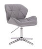 FOTEL HR111CROSS SZARY