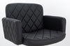FOTEL HC802N CZARNY CZARNA PODSTAWA