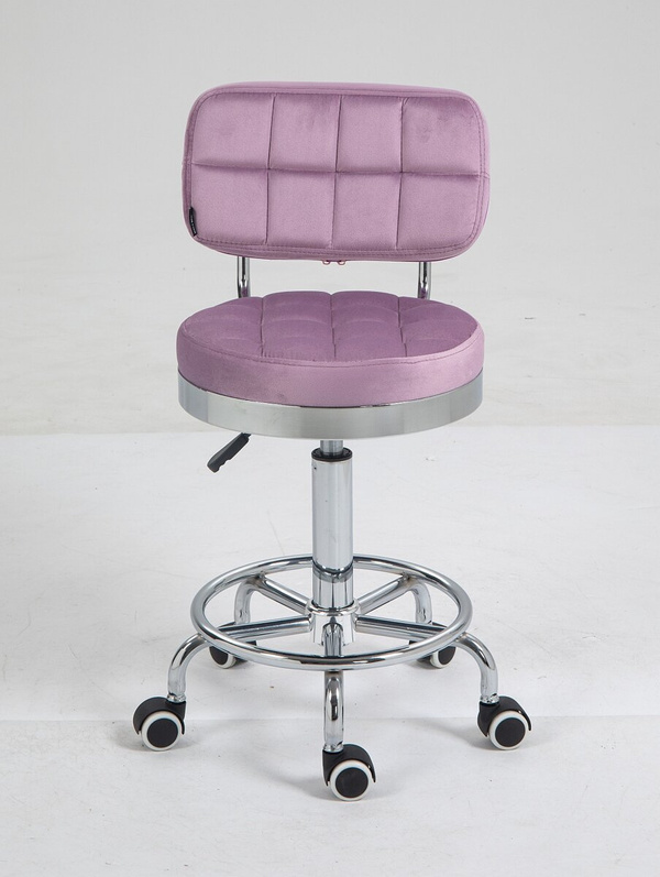 HOKER HR636 WRZOSOWY WELUR CHROMOWANA PODSTAWA
