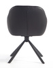 FOTEL HR2055 CZARNY CZARNY PAJĄK
