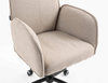 FOTEL HR280K LATTE BARANEK CZARNA PODSTAWA