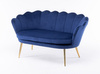 SOFA FREY CIEMNE MORZE WELUR