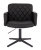 FOTEL HC802CROSS CZARNY CZARNA PODSTAWA