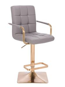 HC1015WP KWADRAT SZARY ZŁOTA PODSTAWA