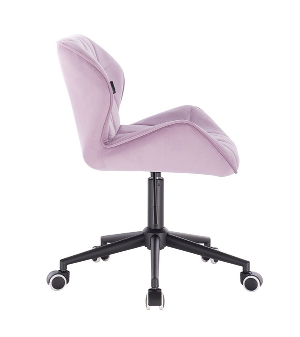 FOTEL HR111K WRZOSOWY WELUR CZARNA PODSTAWA