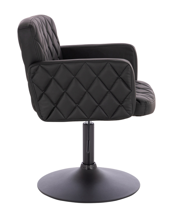 FOTEL HC802N CZARNY CZARNA PODSTAWA