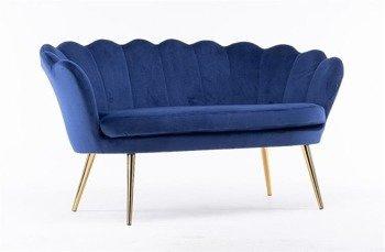 SOFA FREY CIEMNE MORZE WELUR