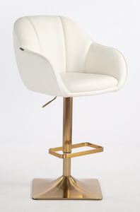 HOKER HR2055KW BIAŁY ZŁOTA PODSTAWA