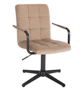 HOKER HR1015PCROSS LATTE WELUR CZARNA PODSTAWA