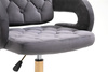 HOKER HR8403CROSS GRAFITOWY WELUR ZŁOTA PODSTAWA
