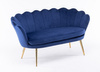 SOFA FREY CIEMNE MORZE WELUR