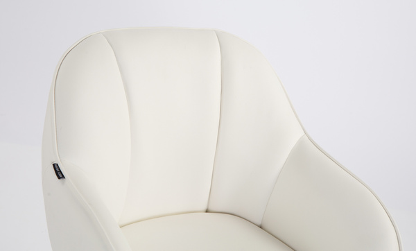 FOTEL HR2055 BIAŁY CZARNY PAJĄK