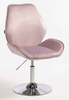 FOTEL HR350N WRZOSOWY WELUR CHROMOWANA PODSTAWA