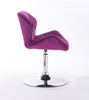 FOTEL HR111N FUKSJA WELUR