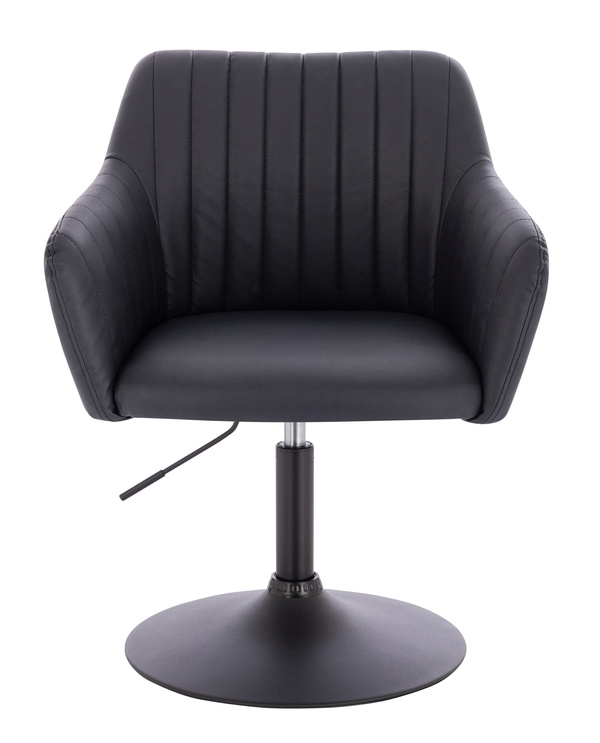 FOTEL HR190N CZARNY CZARNA PODSTAWA