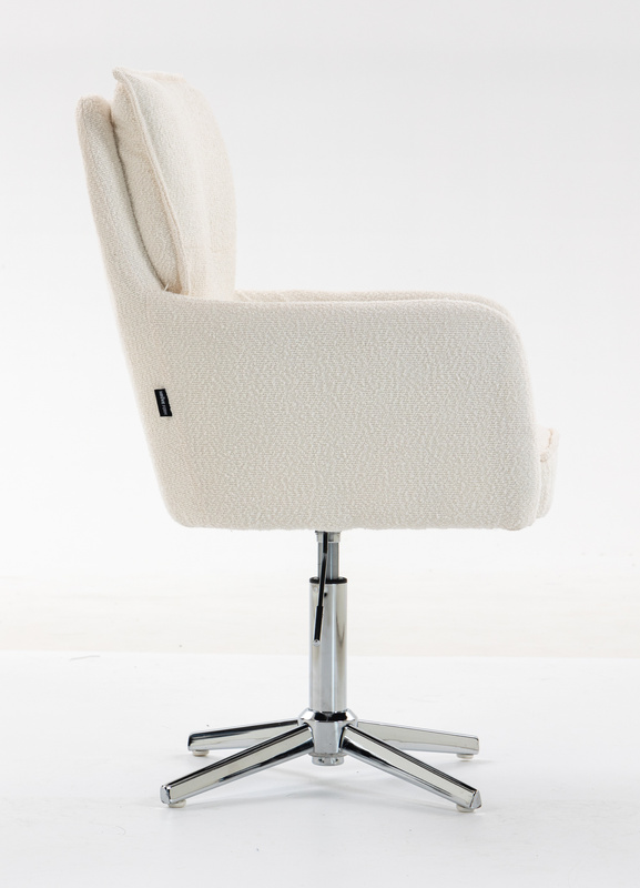 HOKER HR250CROSS KREMOWY BARANEK CHROMOWANA PODSTAWA