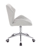 HOKER HR212K SZARY BARANEK CHROMOWANA PODSTAWA