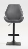 FOTEL HR350KW GRAFITOWY WELUR CZARNA PODSTAWA