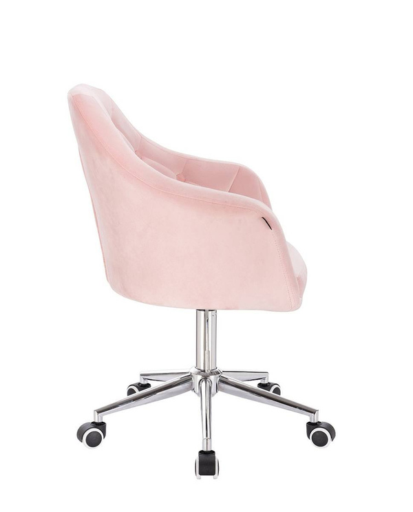 FOTEL HR831K PUDROWY RÓŻ