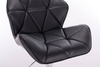FOTEL HR111CROSS CZARNY