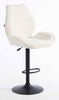 FOTEL HR350W KREMOWY BARANEK CZARNA PODSTAWA