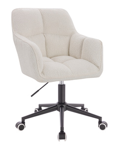 HOKER HR550K KREMOWY BARANEK CZARNA PODSTAWA